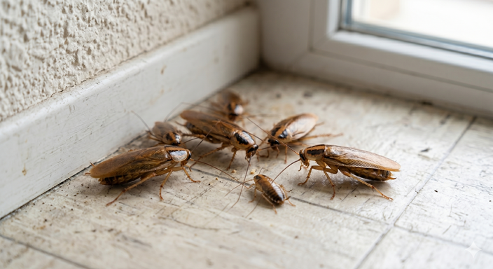 Extermination blattes et cafards certifiée